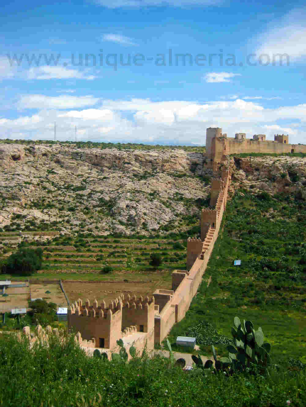 Jayran Walls - Alcazaba, Almeria, Spain