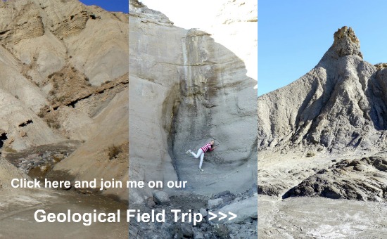 Click and join me on our geological field trip through the desert >>