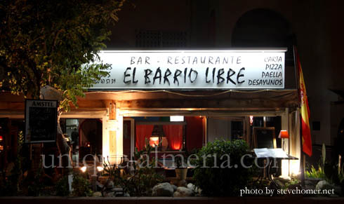 El Barrio Libre Mojacar Restaurant Playa