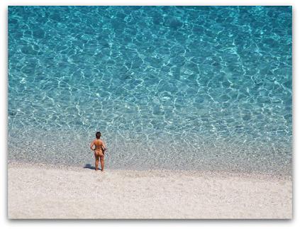 beach spain november