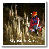 Gypsum Karst Caves in Sorbas (Almeria, Spain)