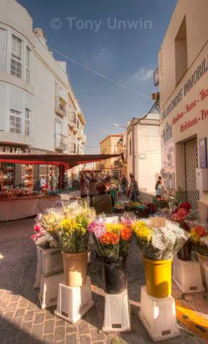 Vera market (Almeria, Spain)