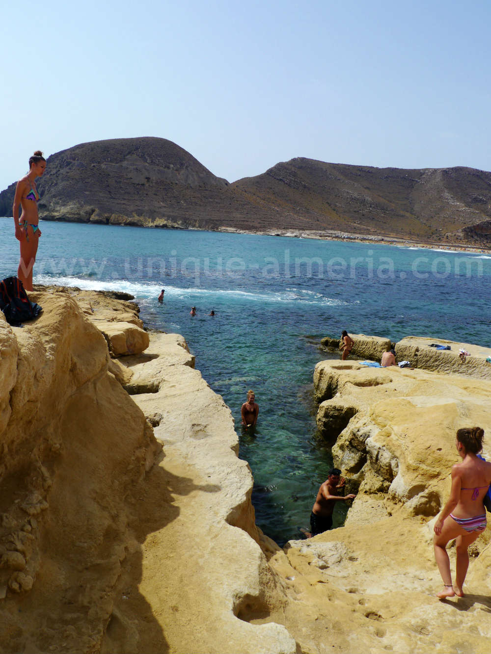 Beach in Rodalquilar - Cabo de Gata Natural Park - Almeria (Spain)