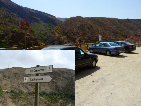 Car Park to "Las Canales"
