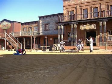 Movie Shooting at Mini Hollywood Tabernas