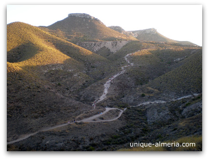 Hiking trail to reach Playa de los Muertos