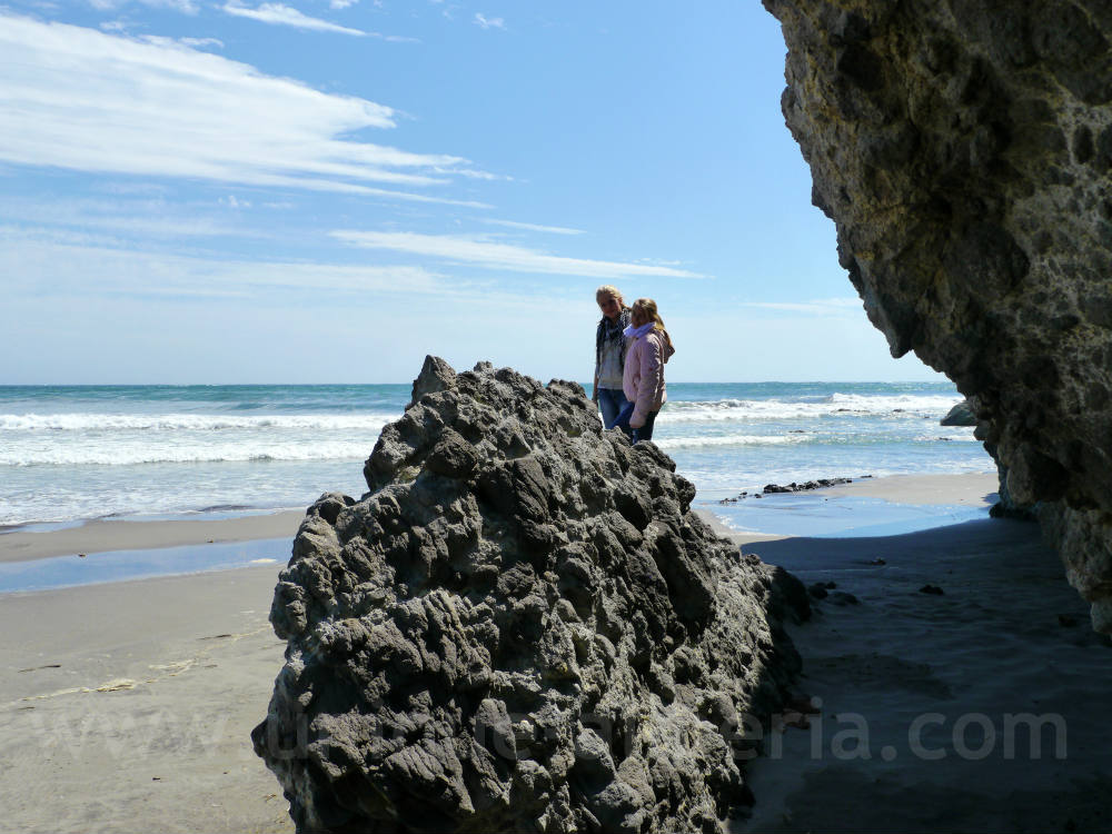 Cala Media Luna Beach in San Jose - Almeria, Spain