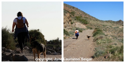 Cabo de Gata Hiking: Striding out ......On into the distance