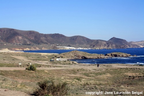 Cabo de Gata: View to Isleta del Moro